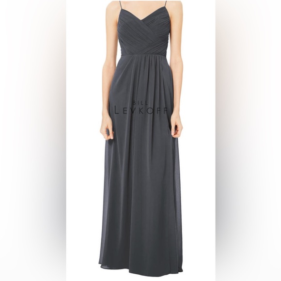 Bill Levkoff dress in Horizon (blue) - Picture 9 of 9